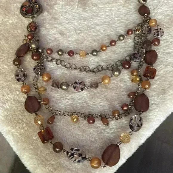 VNTG multi strand necklace - Picture 2 of 5